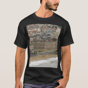 Biarritz Strand, Belle Époque Architektur. T-Shirt