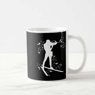 Biathlet Skilanglauf Biathlon Kaffeetasse