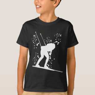 Biathlet Skilanglauf Biathlon T-Shirt