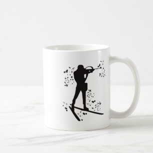 Biathlete Nordic Ski Biathlon 10 Kaffeetasse