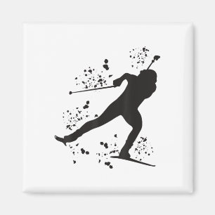 Biathlete Nordic Ski Biathlon T - Shirt_1.png Magnet