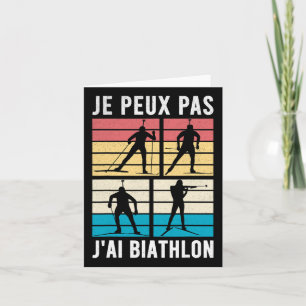 Biathleten Sport Biathlons Biathlon  Karte