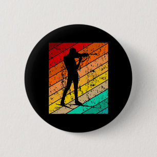 Biathlon Biathlet Skifahren Ski Vintages Retro 3 Button