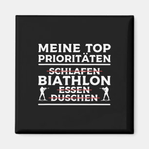 Biathlon Biathlon Biathleten - meine obersten Prio Magnet