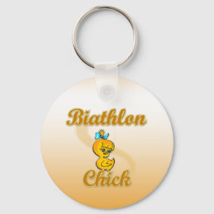 Biathlon Chick Schlüsselanhänger