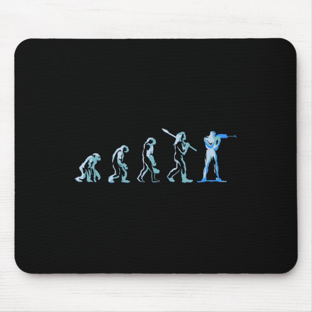 Biathlon Evolution Geschenk 1 Mousepad (Vorne)