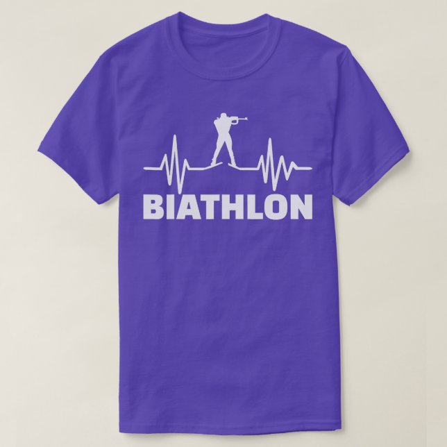 Biathlon-Frequenz (2) T-Shirt (Design vorne)