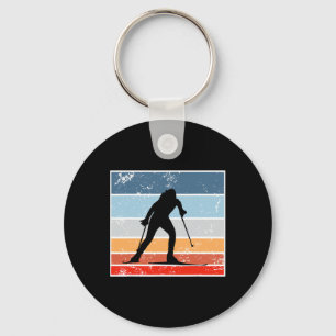 Biathlon Langlauf-Design für Biathlon Schlüsselanhänger