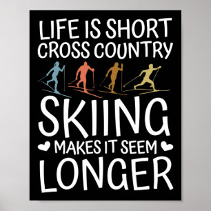 Biathlon Life ist Kurzer Langläufer Poster