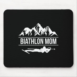 Biathlon Mama Biathlon Skifahren Mousepad