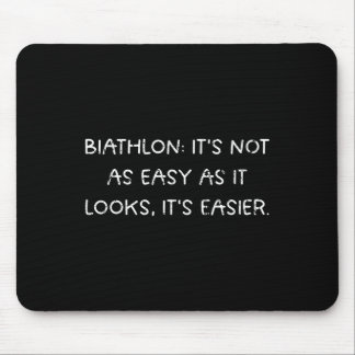 Biathlon nicht so einfach, wie es aussieht mousepad