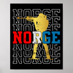 Biathlon Norge Original Poster