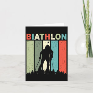 Biathlon Ski Biathlet Wintersport Langlauf Karte