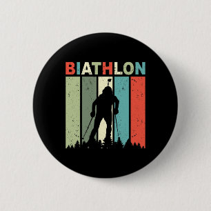 Biathlon Ski Biathlet Wintersport Langlaufen Button