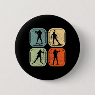 Biathlon Ski Biathlet Wintersport Langlaufen Button