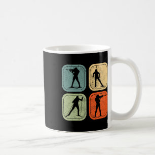 Biathlon Ski Biathlet Wintersport Langlaufen Kaffeetasse