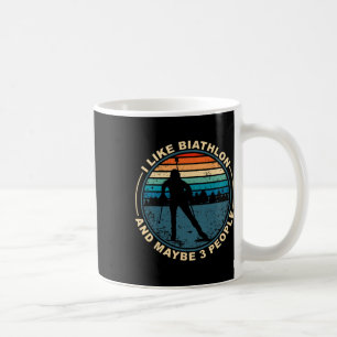Biathlon Ski Biathlet Wintersport Langlaufen Kaffeetasse