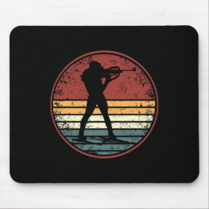 Biathlon Ski Biathlet Wintersport Langlaufen Mousepad