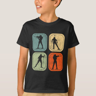 Biathlon Ski Biathlet Wintersport Langlaufen T-Shirt