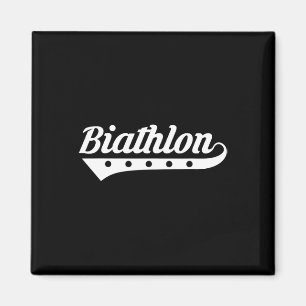 Biathlon Ski Shooting Biathlete Magnet
