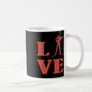 Biathlon Ski Wintersport Langlaufski Kaffeetasse