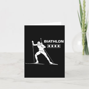 Biathlon Ski Wintersport Langlaufski Karte