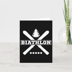 Biathlon Ski Wintersport Langlaufski Karte