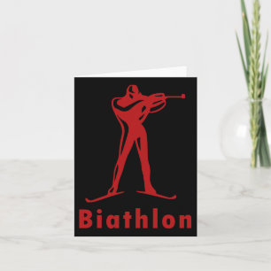 Biathlon Ski Wintersport Langlaufski Karte