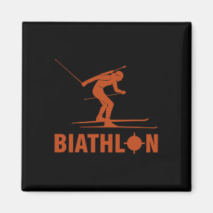 Biathlon Ski Wintersport Langlaufski Magnet