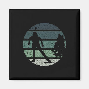 Biathlon Skisport Wintersport Retro Vintage 1  Magnet
