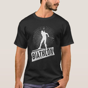 Biathlon Sport Wintersport Snowbiathlon Winter T-Shirt