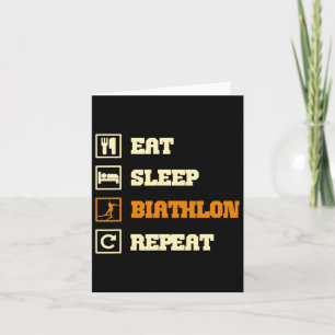 Biathlon Sprichwort Karte