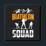 Biathlon Squad Biathlete Sports Biathlons  Magnet<br><div class="desc">Biathlon Squad Biathlete Sports Biathlons</div>