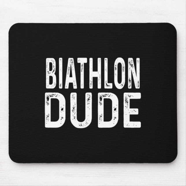 Biathlon Typ Distressive Sprint Pursuit Relay Trac Mousepad (Vorne)