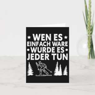 Biathlon Wenn es einfach wäre, würden es alle mach Karte