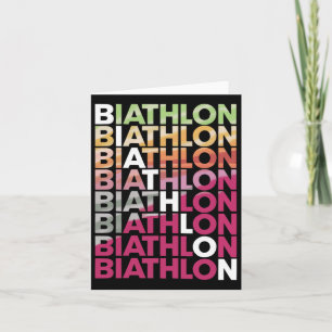 Biathlon Winter Skifahren Rafelschießen Biath Karte