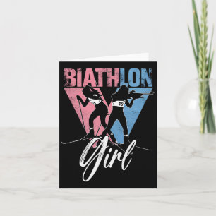 Biathlon Winter Skifahren Rafelschießen Biath Karte