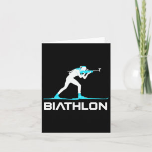 Biathlon Winter Skifahren Rafelschießen Biath Karte