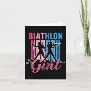 Biathlon Winter Skifahren Rafelschießen Biath Karte