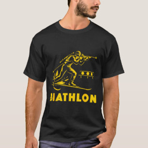 Biathlon-Wintersport Langlauf T-Shirt
