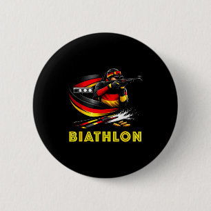 Biathlon-Wintersport Skilanglauf Button