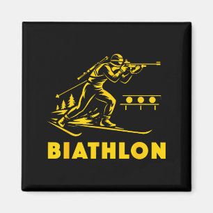 Biathlon Wintersport Skilanglauf Magnet