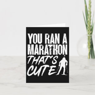 Biathlon you Ran A Marathon, das ist Niedlich Skif Karte