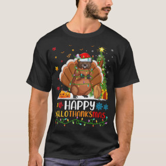 Biaver Animal Lover Funny Happy Beaver HelloDanke T-Shirt