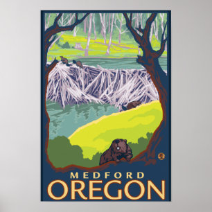 Biaver Family - Medford, Oregon Poster