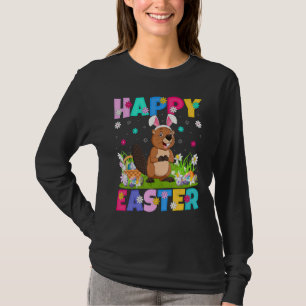 Biaver Happy Oaster Bunny Beaver Ostersonntag T-Shirt