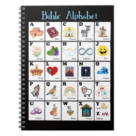 Bibel Alphabetdecke Notizblock