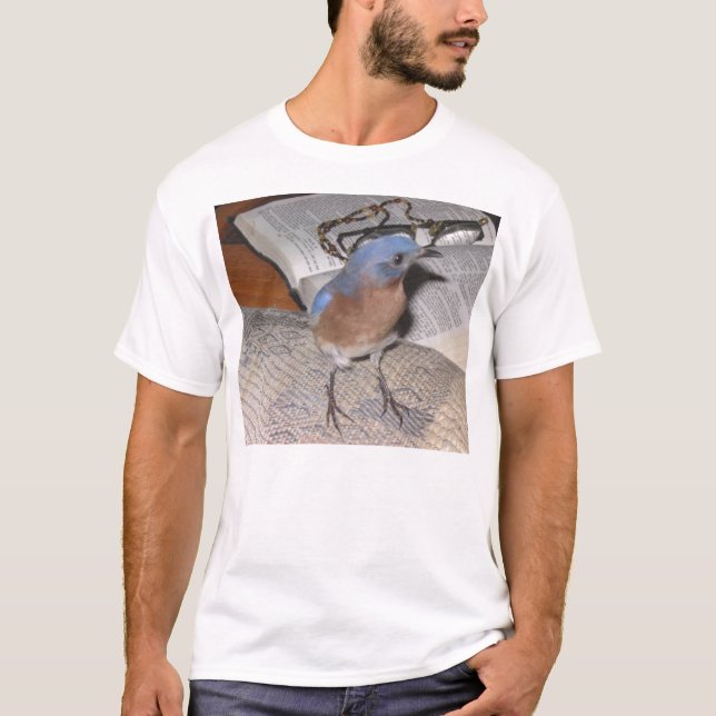 Bibel-Blau T-Shirt (Vorderseite)