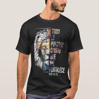 Bibel Botschaft Christlicher Gott auf Spanisch T-Shirt