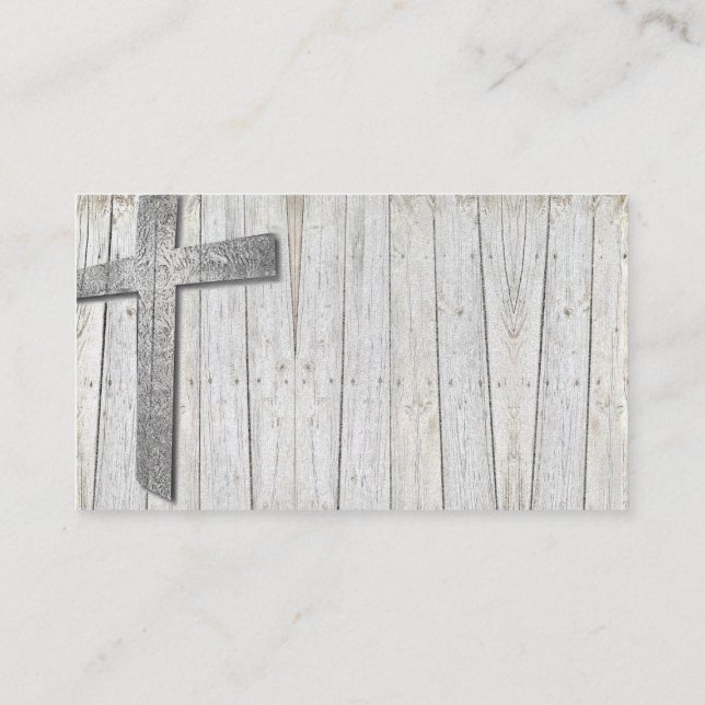 Bibel Christlich Light God Sky Business Cards Visitenkarte (Rückseite)